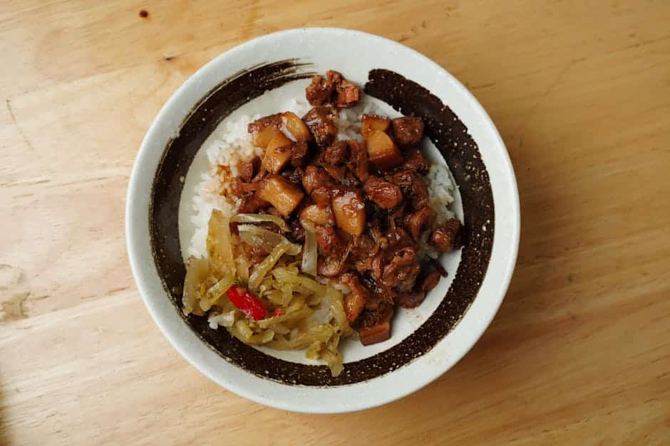 美食雲,基隆滷肉飯節,滷肉飯,基隆滷肉飯王者爭霸,十二堂古色古香的蒸蛋滷肉飯